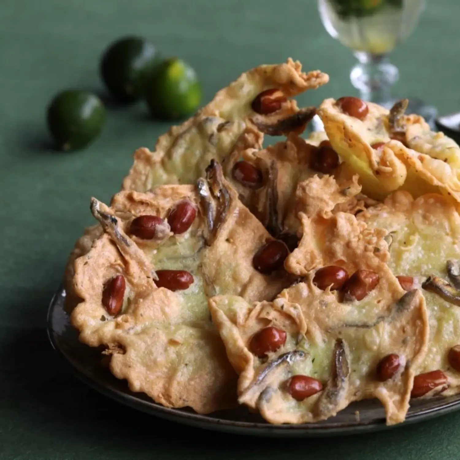 Anchovies Fried Cracker