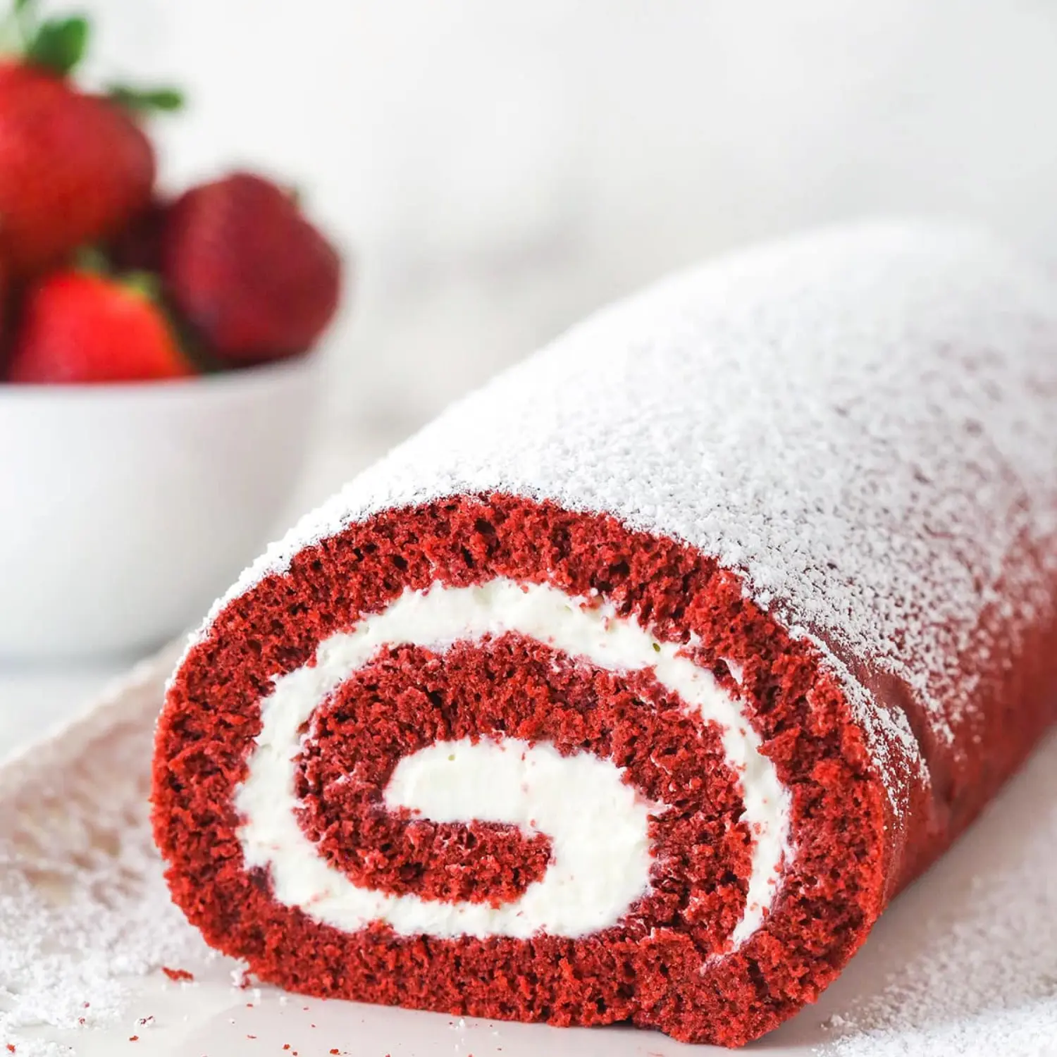 Red Velvet Cheese Cream Rolls